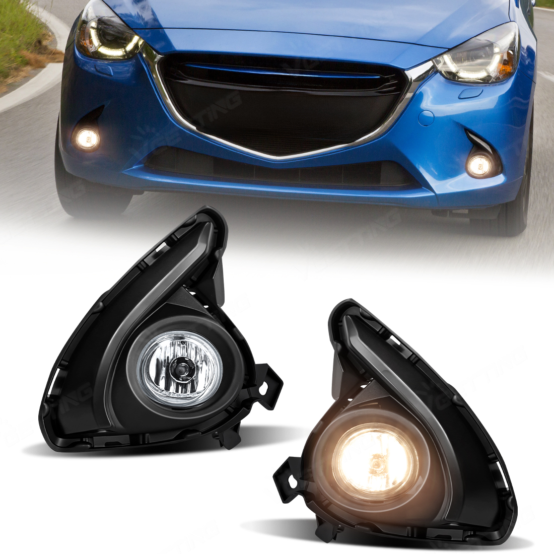 MAZDA 2 ライト。 Mazda Genuine Demio Mazda 2 2007-2013 HID Xenon Headlight Lamp