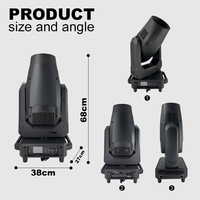 600W BSW lumière principale mobile LED 3in1 hybride CTO CMY Spot faisceau lavage Sharpy lumière tête mobile équipement de lumière de scène pour Concert Dj