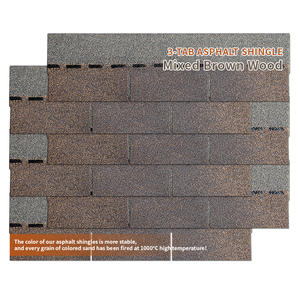 <span class=keywords><strong>Tegole</strong></span> bituminose anti-sbiadimento a 3 linguette, resistenti al <span class=keywords><strong>vento</strong></span> forte, per tetti in asfalto, ideali per hotel ed edifici commerciali. - Product Image 4
