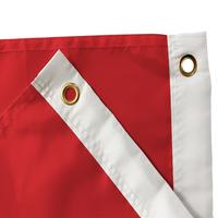 Drapeau du Maroc BOLISI 3x5 pieds (90x150cm) en polyester imperméable et écologique avec mât en aluminium, design personnalisable, drapeau national