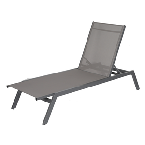 Chaise longue de jardin B2B moderne de luxe pliable et portable en corde tressée pour hôtel, parc, piscine - Product Image 3
