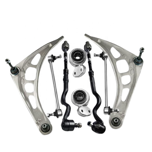 8 Pièces Nouveaux Bras de Suspension Inférieurs Avant et Système de Suspension Supérieur pour <span class=keywords><strong>E46</strong></span> 318i 320i <span class=keywords><strong>323Ci</strong></span> 328i 328Ci 323i 325i 325Ci Garantie 1 An - Product Image 1