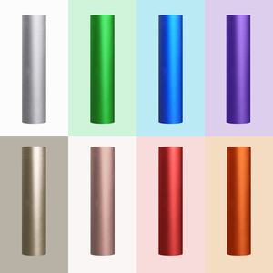 Diylobby 8-Color Metallic Matte PVC Vinyl Waterproof Smart Permanent Adhesive for Silhouette Cameo, Vinyl Roll for Craft Cutter - Product Image 1