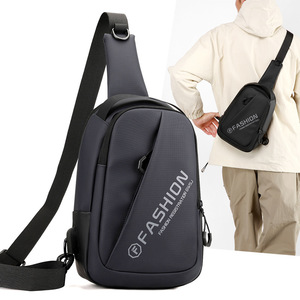 Fashion Men's Crossbody Bag Waterproof Large Capacity Single Shoulder Bag For Everyday Use Summer 2025 - Product Image 1