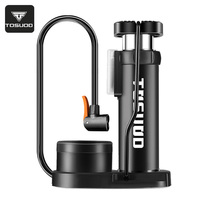 Pompe à pied TOSUOD pour vélo, pompe à air haute pression universelle pour usage domestique, mini pompe à vélo multifonctionnelle portable