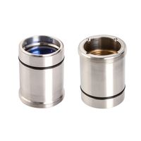 ZNK OEM D30 F150 Ensemble de lentilles de focalisation laser à fibre Tube de support pour tête de découpe laser WSX NC30