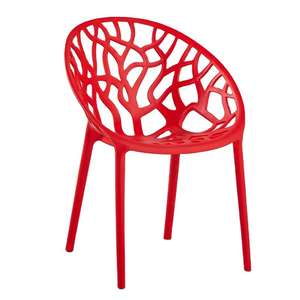 Chaise de salle à manger ajourée, minimaliste et moderne, à dossier haut, respirante pour la maison, le restaurant et le café - Product Image 4