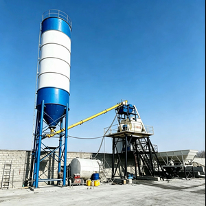 Silo de stockage de ciment 50T 100T 200T, réservoir vertical en acier boulonné avec pompe et moteur pour le stockage en vrac de cendres volantes en poudre, pour la construction en béton - Product Image 2