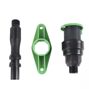 Hot Sell Irrigation Fitting 3/4" And 1" Plastic Male Quick Water Intake Valve For Garden And Lawn Irrigation System