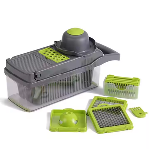 Manual Hand Fruits and Vegetable Cutter All in One 14 in 1 Vegetable Food Chopper Durable Kitchen Accessories Vegetable Cutter - Product Image 1