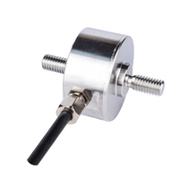 Celda de Carga de Empuje y Tracción de Acero Inoxidable de Alta Calidad Industrial FIBOS FA203 de China, Transductor de Fuerza de 50100, 200, 500, 1000, 2000N con Rosca