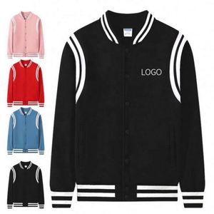 Autumn Sport Fleece Sweatshirts for Men Newest Popular Styles Youth Baseball <b>Jackets</b> Coats Long Varsity <b>Jacket</b> Reversible Fabric - Product Image 3