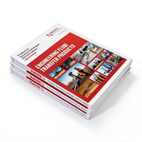Impression de brochures et de magazines d'entreprise de haute qualité, reliure parfaite personnalisée, service d'impression de catalogues de produits