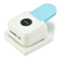 Machine à embosser et perforer le papier circulaire KAMEI KM-8710 avec un diamètre de trou de 1,5 pouces et plus de trous pour la production DIY