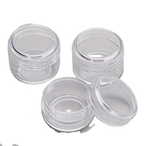 2g/3g/5g/10g/15g/20g Empty Plastic Cosmetic Makeup Jar Pots Transparent Sample Bottles Eyeshadow Cream Lip Balm Container - Product Image 1