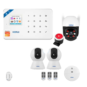 Sistema de <span class=keywords><strong>Alarma</strong></span> de Seguridad para el Hogar W184 4G WIFI GSM, Cámara Inteligente Alexa Tuya, Sensor Inalámbrico para Puerta, Kit de <span class=keywords><strong>Alarma</strong></span> Antirrobo - Product Image 3