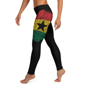 Pantaloni Yoga Leggeri e Comodi delle Isole Turks e Caicos, Leggings alla Moda per Attività all'Aperto, Personalizzazione di Pantaloni Yoga - Product Image 2