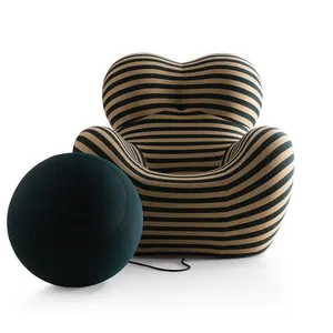 高品质欧式休闲玻璃纤维苹果球椅