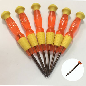 Transparent Crystal Screwdriver Set For Mobile Phone Repair Insulated Magnetic Plastic Handle Gourd Shaped Tools - Product Image 2