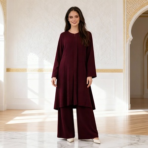 Vestido Abaya Elegante de Tela de Alta Calidad, Hecho a Medida, de Lujo y Estilo Premium para Mujeres Musulmanas, Ropa para Ocasiones Especiales - Product Image 3
