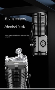 Siêu cao chùm tia Laser <span class=keywords><strong>Mini</strong></span> Đèn Pin bốn đèn LED lâu dài có thể sạc lại pin xách tay mạnh mẽ ánh sáng ngoài trời cắm trại - Product Image 5