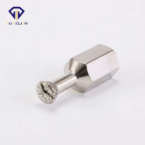 מקדחת יהלום מצופה אלקטרוליטית בעלת קשיות גבוהה, מכונת קידוח אוטומטית לחלוטין עם קידוח כפול מאחור, לאבן, זכוכית וקרמיקה, לשולחן עבודה. - Product Image 2