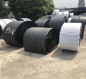 Madencilik özel kesme hizmeti için <span class=keywords><strong>400</strong></span>-2200mm genişlik naylon konveyör bant silindirleri <span class=keywords><strong>NN</strong></span> kumaş ekleme kauçuk kayışlar - Product Image 5