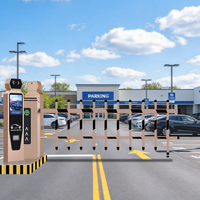 Système de barrière de stationnement intelligent multi-canaux avec LPR pour le contrôle d'accès des véhicules en entrée et en sortie des complexes résidentiels