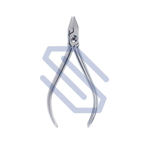 Alicate Dental de tres mandíbulas, cortador de alambre, instrumentos quirúrgicos, acero inoxidable, CE - Product Image 1