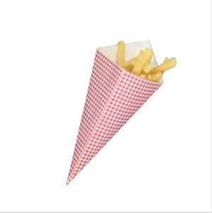 Ustom-cartón de papel cónico <span class=keywords><strong>para</strong></span> patatas, caja de palomitas de maíz de boda dulce horneado con logotipo - Product Image 1