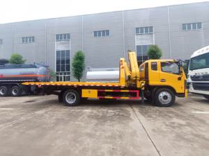 DONGFENG 4*2 baru truk derek 5 Ton bertenaga Diesel-kendaraan pemulihan tugas berat dengan derek - Product Image 3