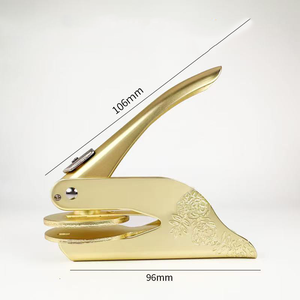Customizable Portable Office Embosser Customized Corporate Engraving Seal <strong>Stamp</strong> for Paper &amp; Envelopes Customized <strong>Stamp</strong> - Product Image 3