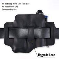 Étui multi-outils - Organisateur de ceinture EDC pour outils, lampe de poche, stylo et clip de porte-clés, durable et élégant