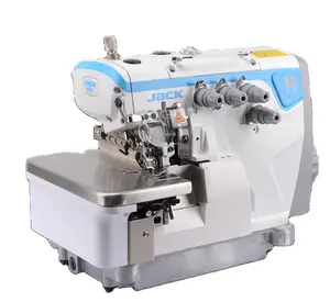 Jack E4 Overlocker machine 3/4/5 Thread Automated Industrial Overlocker sewing machine