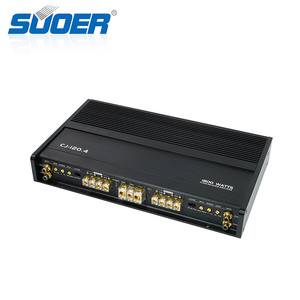 Suoer CJ-120.4 <span class=keywords><strong>1500</strong></span> <span class=keywords><strong>watts</strong></span> class AB car amplifier full frequency 4 channels car amp - Product Image 5