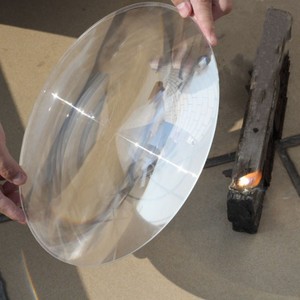 Lentille de <span class=keywords><strong>Fresnel</strong></span> de diamètre 300mm lentille de lumière LED acrylique lumière de scène expérience de recherche scientifique - Product Image 2