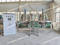 Cuve de mélange et d'homogénéisation industrielle VBJX en acier inoxydable à double enveloppe chauffante, à réponse rapide