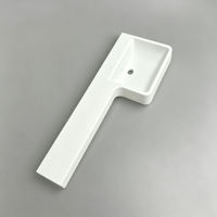 Vente en gros usine : Lavabo mural au design moderne, meuble-lavabo, équipement sanitaire autoportant pour salle de bain, lavabo sur comptoir