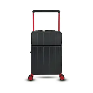 Thiết kế mới chức năng Carry-on hành lý với phía trước mở túi và hành lý cup chủ Trọng lượng nhẹ PC chất liệu