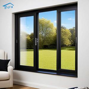 NF Cayman nhà phố căn hộ sử dụng cửa sổ bão màu trắng kính màu nhôm cửa sổ trượt với FL Miami-Dade chứng nhận - Product Image 2