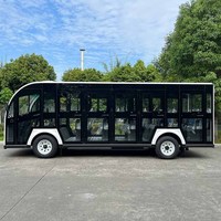 Bus touristique électrique de haute qualité à 23 places, fermé, pour la vente