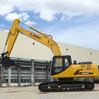 Nouvelle pelle sur chenilles XGMA 25 tonnes XG825FL, excavatrice hydraulique avec godet de 1,2 m³ en Algérie