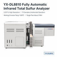 U-Therm ISO19579 YX-DL8810 4KW Fully Automatic Infrared Sulfur Analyzer 0.001% Accuracy Coal for Petroleum Total Sulfur 1 Year