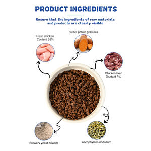 Comida para Gatos Personalizada de Primera Calidad con Carne de Pollo Fresca, Hígado de Pollo, Alta en Proteínas, Baja en Grasas, Comida Seca para Gatos, Comida Horneada con Pescado de Aguas Profundas - Product Image 2