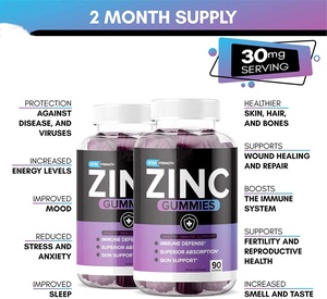 Integratore Multivitaminico per l'Immunità dei Bambini con Zinco in Caramelle Gommose - Benefici per la Bellezza e Vari Gusti - Product Image 5