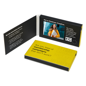 Vô Hạn Tùy Chỉnh Video Cộng Với In Video Danh Mục Màn Hình LCD Quà Tặng Tiếp Thị Tài Liệu Video Kinh Doanh Thẻ Kỹ Thuật Số Lời Mời Thẻ - Product Image 1