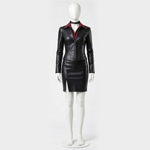 Traje de Cuero Ada Wong para Mujer, Disfraz de Halloween para Adultos, Conjunto Negro para Cosplay - Product Image 4