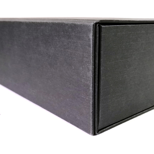 Customize Large Black Foldable Magnetic Closure Luxury Gift Cardboard Shipping Paper <b>Box</b> for Clothes Clothing T-Shirt Packaging - Product Image 5