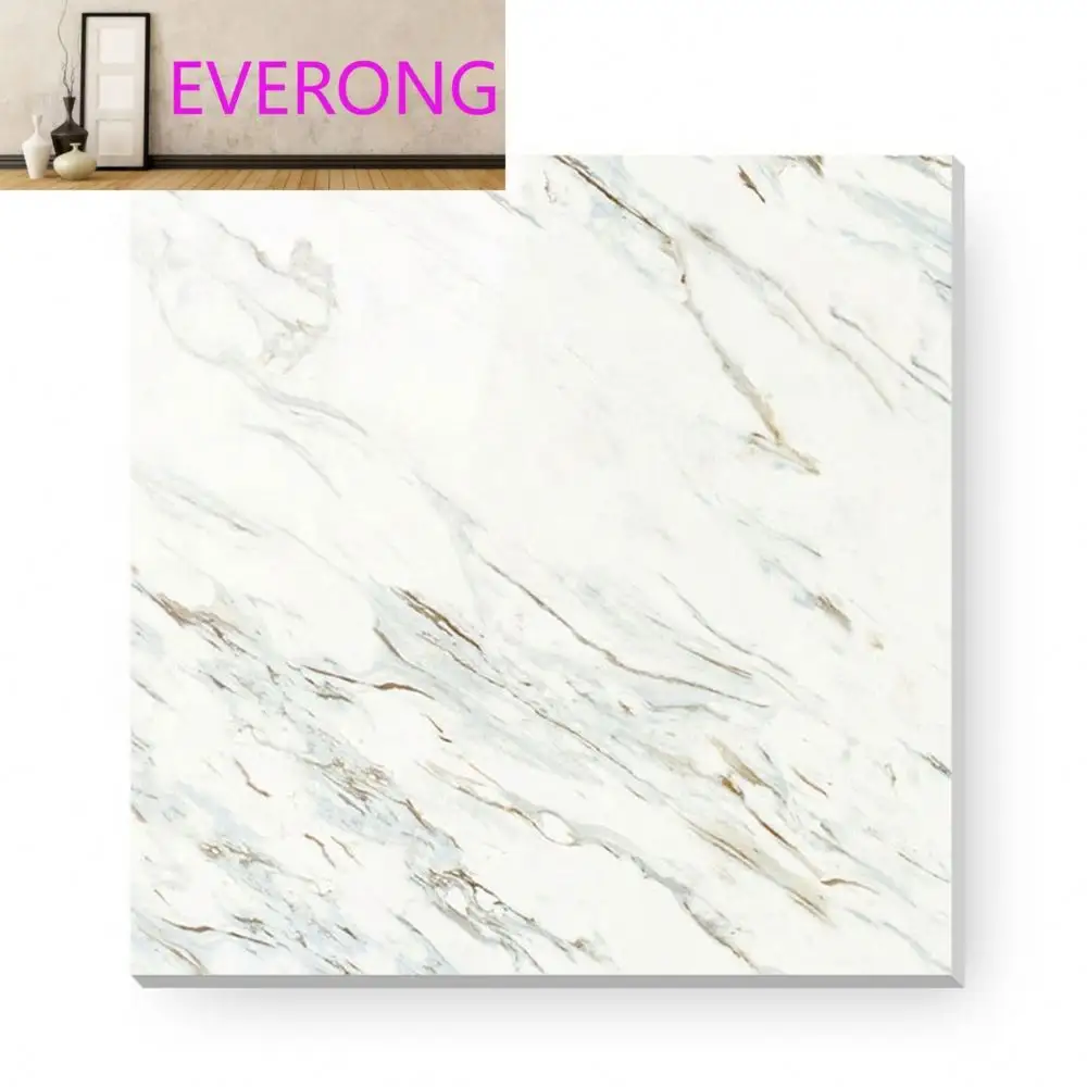 600x600 living room Decorative glazed polished ceramic tile high gloss 24 x24 jazz white porcelain floor tile