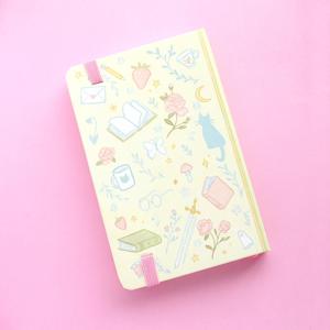 LABON Journal de poche à couverture rigide « Il était une fois…» 160 pages, illustration de conte de fées mignonne, petit carnet A6, cadeau - Product Image 3